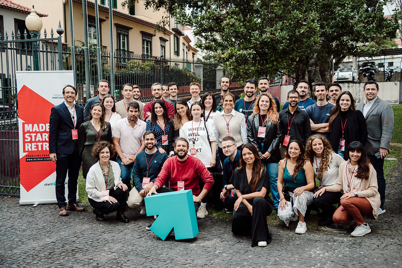 Foto de grupo do Madeira Startup Retreat